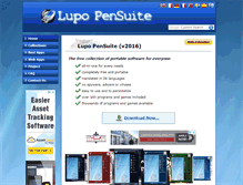 Tablet Screenshot of lupopensuite.com
